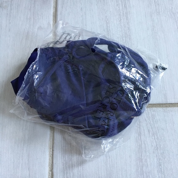 Victoria Secret The Teeny Bikini Bottom Indigo L - Picture 4 of 4